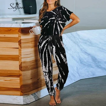 

Autumn Winter Women's Knitting Suits Solid Color Striped O-Neck Shirt And Elastic Trousers Comfy Two Piece Set Ladies Homewear