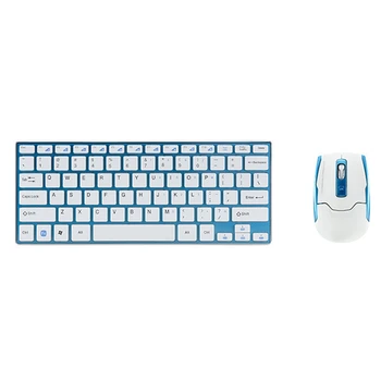

Wireless Keyboard and Mouse Set Ultra-Thin Wireless Mini Keyboard and Mouse Set Office Computer Mouse and Keyboard Set