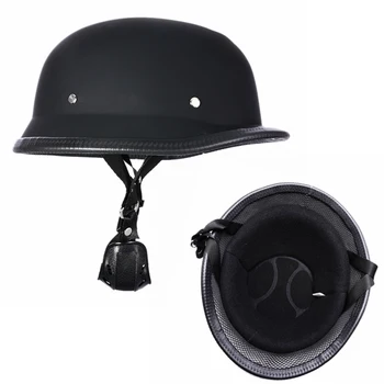 

M-XL Safety Half Helmet Baseball Cap Style Half Helmet Motorcycle Helmet Electric Bicycle Scooter Safety Helmet Black