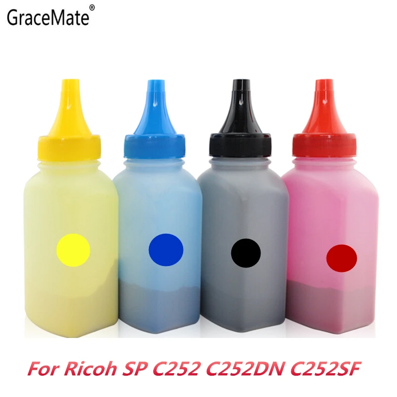 GraceMate Тонер порошок совместимый с Ricoh SP C252 C252DN C252SF SP C262Dnw SP C262SFNW тонер лазерного принтера Порошок Заправка