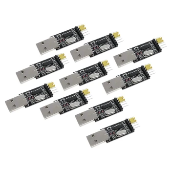 

HOT-10 Pcs CH340G Instead of PL2303 USB to TTL to Serial Brush Board