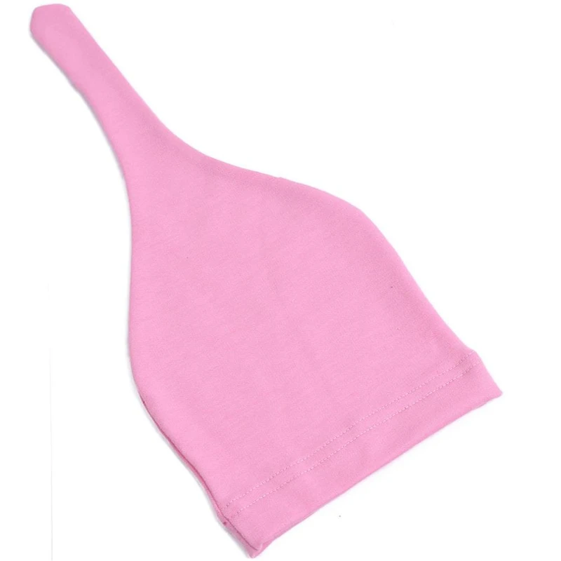 pink Брендовая детская шапка с рисунком животных, хлопковая вязаная шапочка с двойным принтом для маленьких мальчиков и девочек, головной убор на весну, осень и зиму - Цвет: pink