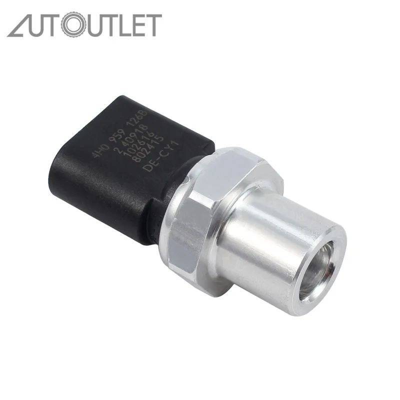 

AUTOUTLET for Air Conditioning A/C Pressure Switch Sensor For Audi A3 A4 A5 A6 Seat Skoda Golf 4H0959126A 4H0959126B