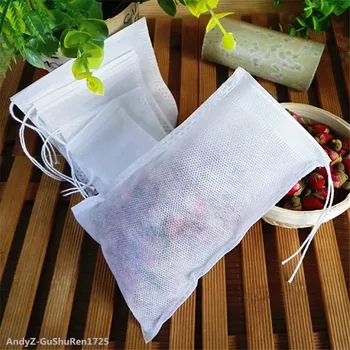 

Tea Bags 500 Pcs/Lot Bags For Tea Bag Infuser With String Heal Seal Various Sizes Sachet Filter Paper Teabags Empty Tea Bags