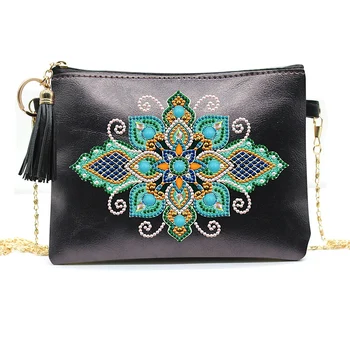 

DIY Diamond Painting Wallet Women's Clutch Bag Diamond Embroidery Pouch DIY Craft Rhinestone Painting