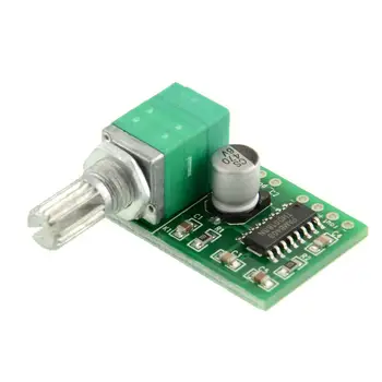 

2019 10pcs PAM8403 5V Power Audio Amplifier Board 2 Channel 3W W Volume Control / USB Power