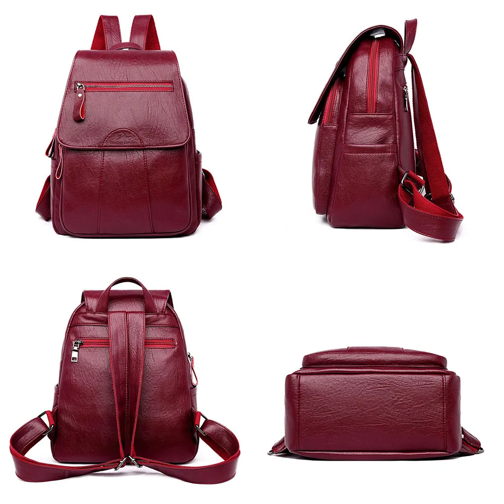 Женские рюкзаки 2019 рюкзак винтажные женские высококачественный вместительный