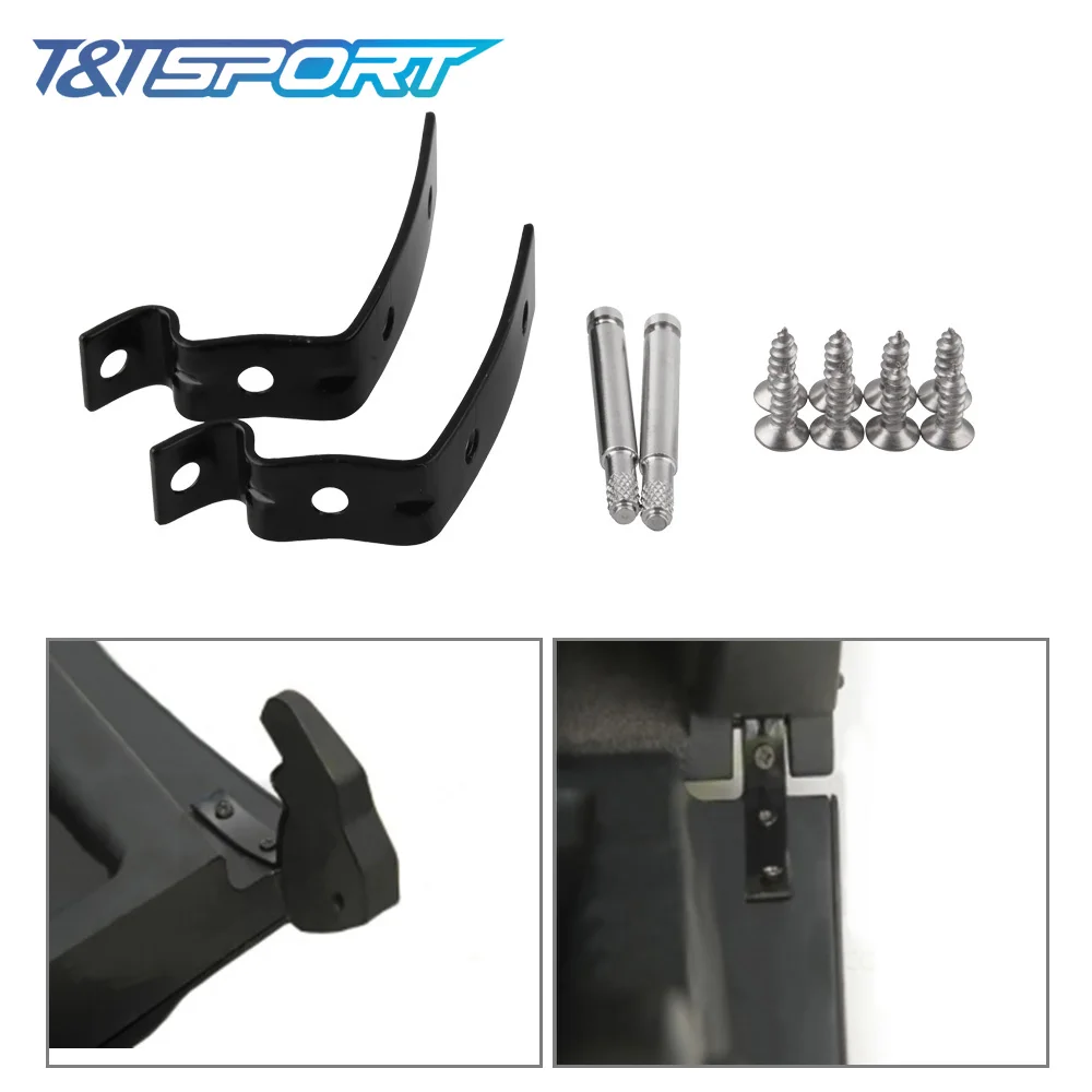 Перчаточный ящик Крышка шарнир Кронштейн защелкнутый Ремонт Fix комплект железа