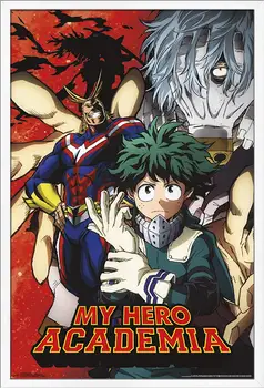 

Japanese Poster My Hero Academia Original Design Anime Poster Wall Art Print,20 x 28 Inches,No Frame