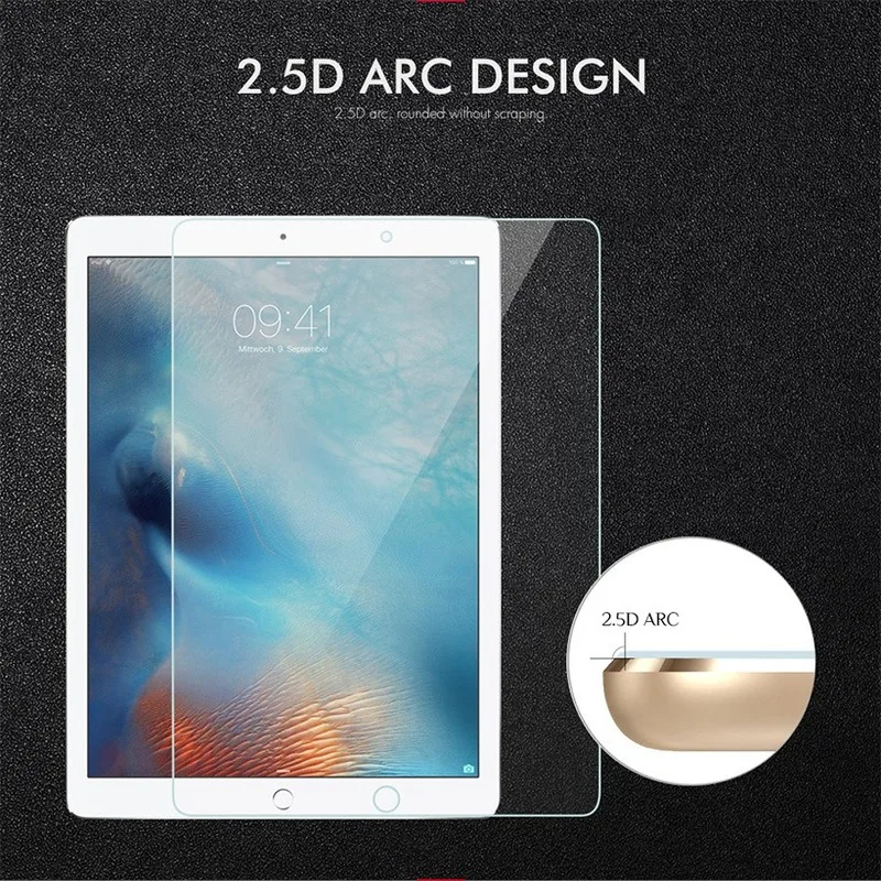 

5Pcs /lot Tempered Glass For Apple iPad Mini 1 2 3 4 Glass Tablet For iPad Air 2 3 4 5 6 7 Pro 11 10.5 Protection Screen Flim