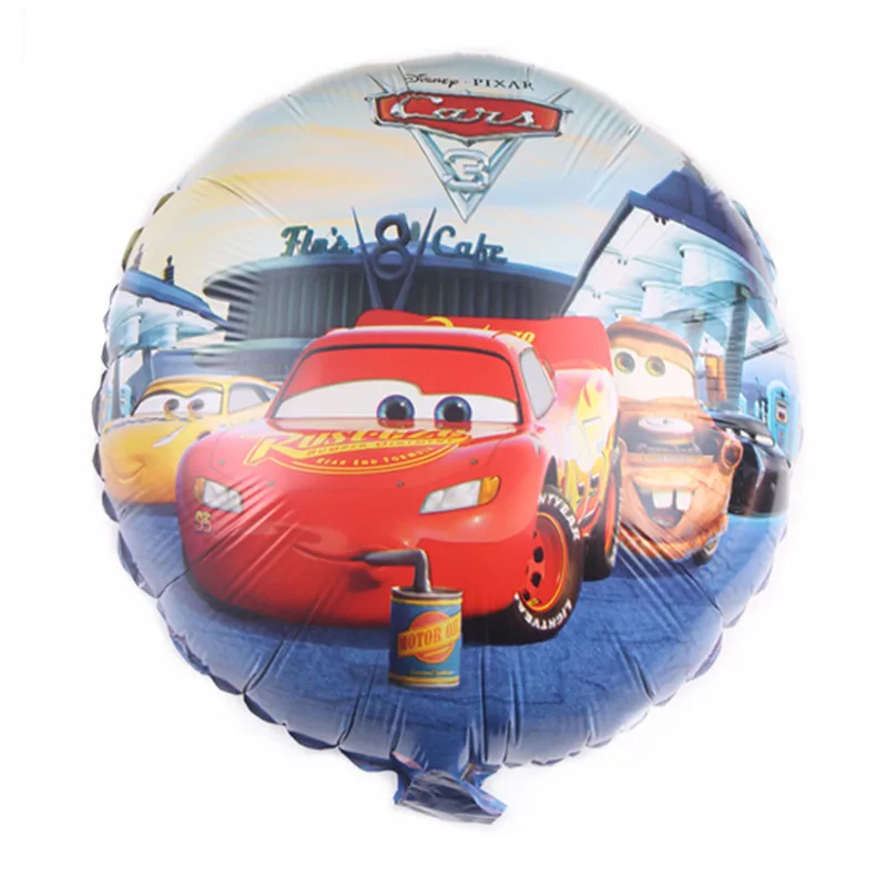 pçs disney dos desenhos animados carros globos