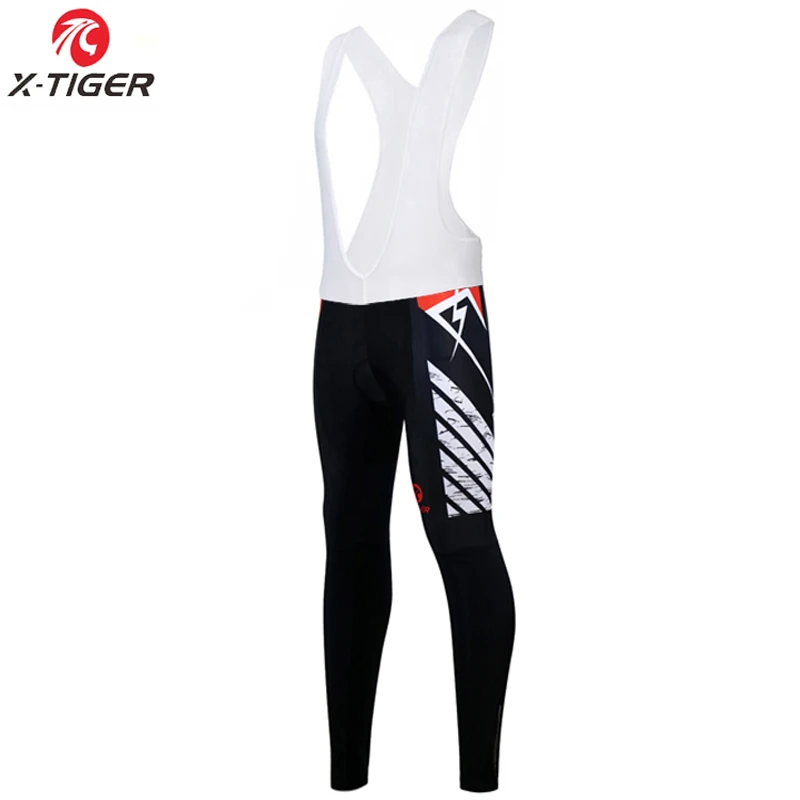 Bib Pant X-Tiger Pro Для женщин Термальность флис теплый зимний комплект с длинным рукавом велосипедная одежда для детского белья Ropa De Ciclismo Invierno Hombre - Color: Bib Pant