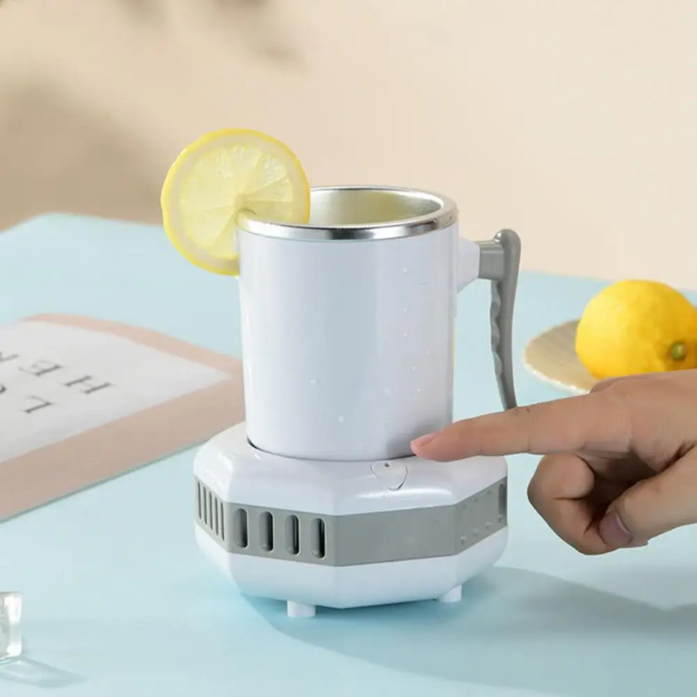 Hot Sale 50% Efficient Fast Cooler Cup Heat-resistant ABS Mini Electric Cooling Machine for Home Portable Electric Drink Cooler