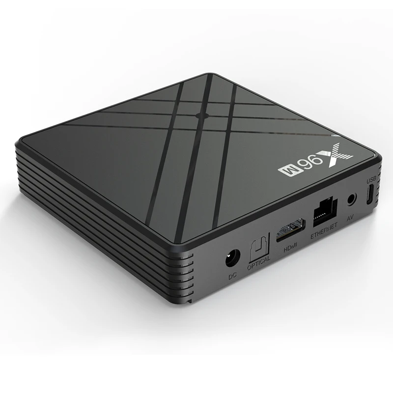 X96M Смарт ТВ приставка Android 9,0 Allwinner H603 Четырехъядерный 4K 3D USB 3,0 медиаплеер Поддержка IP tv 2,4G Wifi телеприставка