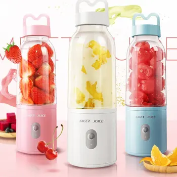 

Portable Rechargeable /electric Blender Juicer Mixer Blenders Fruit Extractor Food Usb Maker Quick Juice Blender