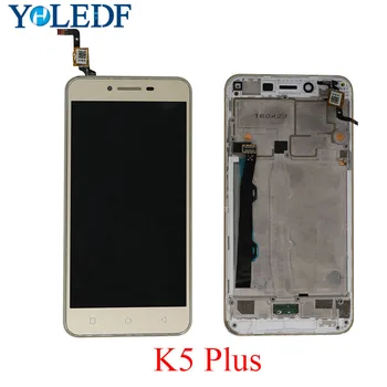 

5 inch LCD Display For Lenovo Vibe K5 Plus A6020A46 Touch Screen Assembly Replacement parts K5 Plus with Frame free tool