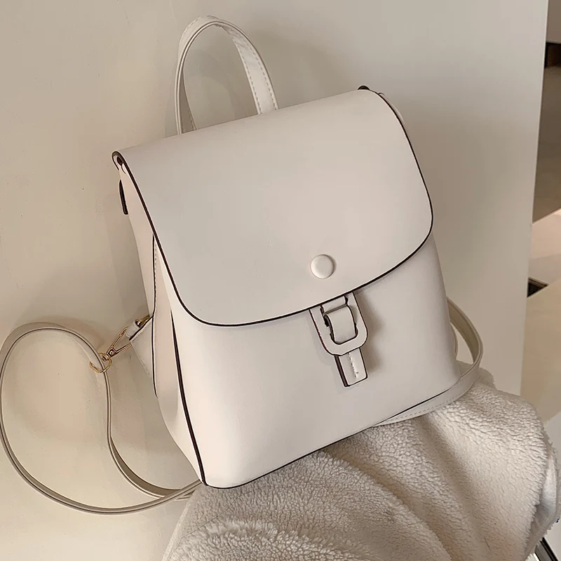 

Fashion Women Backpack PU Leather Designer Shoulder Bag Ladies Rucksack Large Travel Bag female School Bag for Girls bagpack
