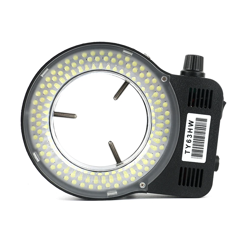 

144 LED Circle Ring Light illuminator Lamp 6500K For Video Stereo Microscope Industry C MOUNT Lens USB HDMI VGA Camera 220V 110V