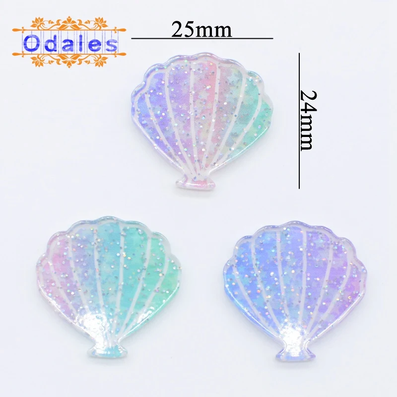 Ракушки с морскими звездами 20 шт./лот модные украшения для океана блестящие