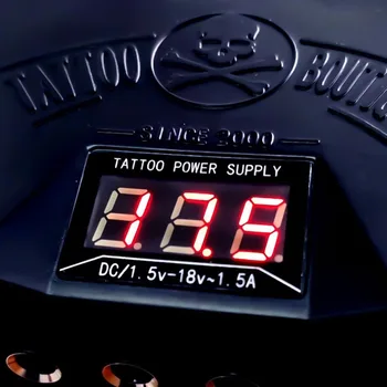 

Permanent Makeup Tattoo Supply Tools Professional Tattoo Power Supply LCD Motor Power Rotary Coil Tattoo Machine For Liner New