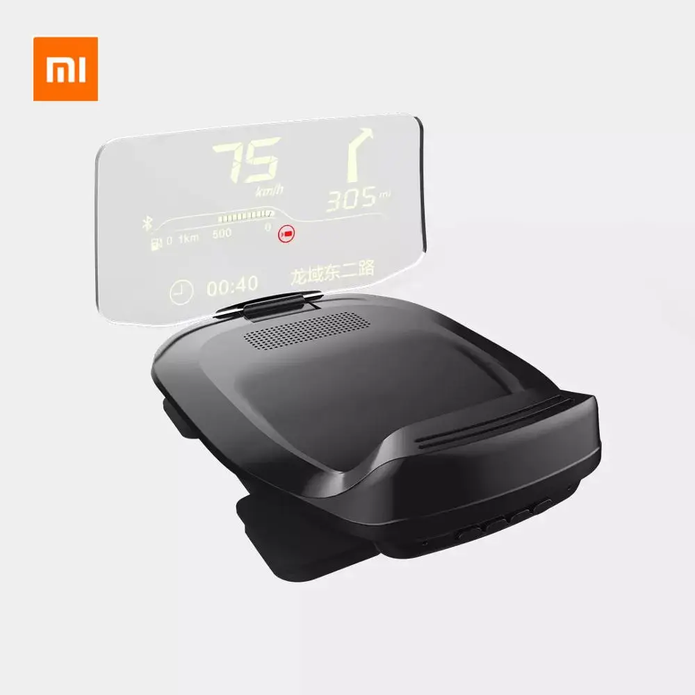 Ceny Oryginalny Xiaomi Mijia Carrobot Intelligence Car Hud Head Up wersja Bluetooth wyświetlacz OBD system ostrzegania przed przekroczeniem prędkości jazdy