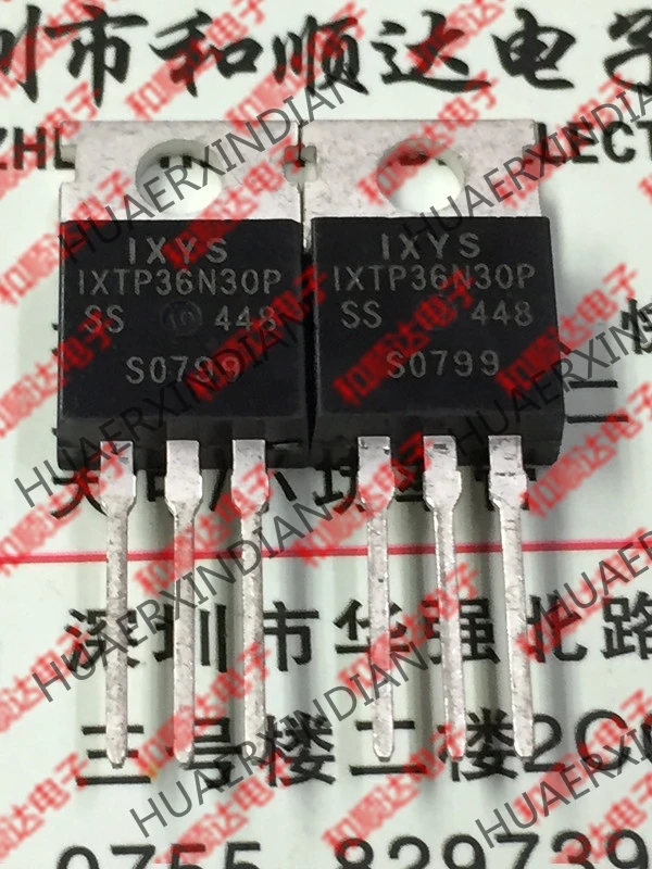 5 шт., новые оригинальные кнопки IXTP36N30P-220 300V 36A