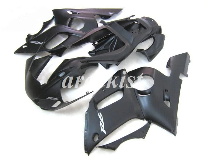 4 подарка новая ABS форма мотоцикла Обтекатели подходят для YAMAHA YZF-R6-600 1998-2002 98 99 00 01 02 обтекатель кузова Набор матовый черный