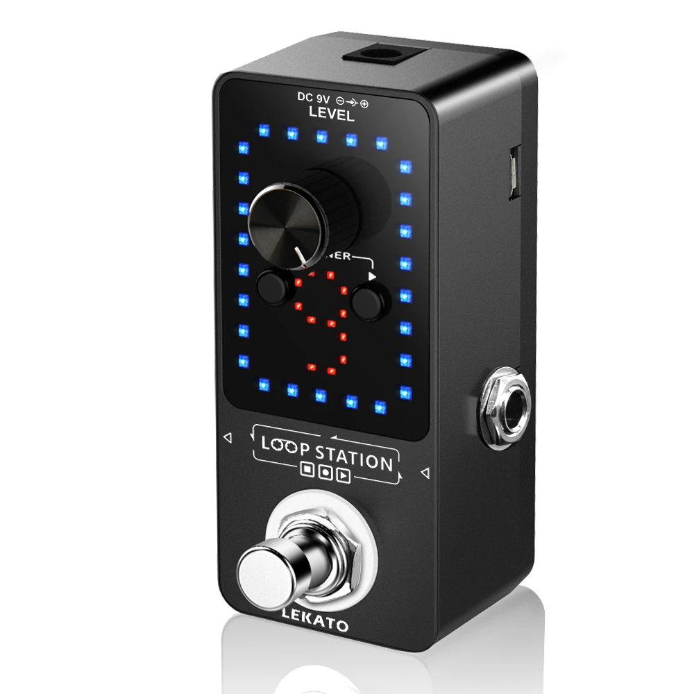 LEKATOGuitarLooper9Loops40MinutesRecordingTimeLoopStation