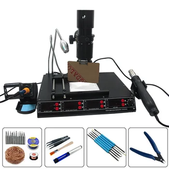 

SAIKE 8510D 5 In 1 Multi-Function Infrared Hot Air Desoldering Station Preheating Statio Bga Rework Station Pcb Preheater
