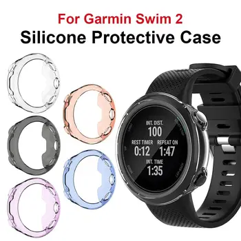 

TPU Watch Protector Case Transparent Soft Plastic Watch Cover Protective Bracelet Shell For Garmin Swim 2