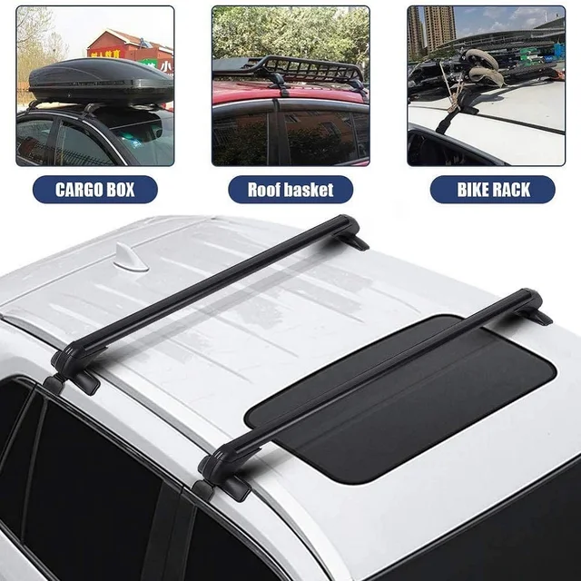 Barres de toit en alliage d'aluminium, 2 pièces, porte-bagages, Rails  transversaux, pour SUV 4 portes, lynkco 01 2018 - AliExpress