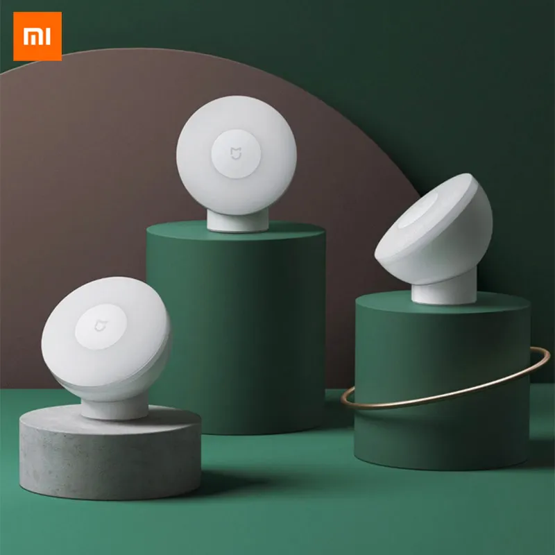 

Xiaomi Mijia Night light 2 human body induction bedside lamp Mini energy-saving lamp suitable for corridor sanitary bedroom