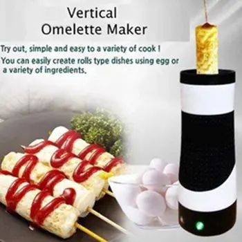 

New Electric egg roll machine Silica gel ABS Non-stick coating Automatic Multifunction Non-slip Home use Boiled eggs