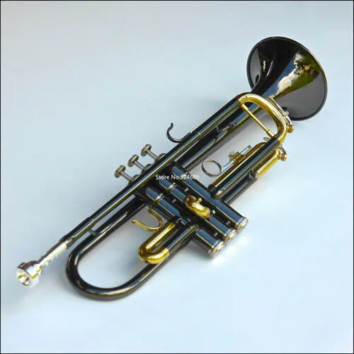 High Quality Bb Trumpet Dark Nickel Professional musical instruments With Case Accessories