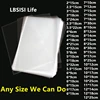 LBSISI Life 1000pcs Clear Top Open Bags Clear Plastic Flat Food Candy Toothbrus OPP Packaging Packing Gift Bag OEM ► Photo 1/6