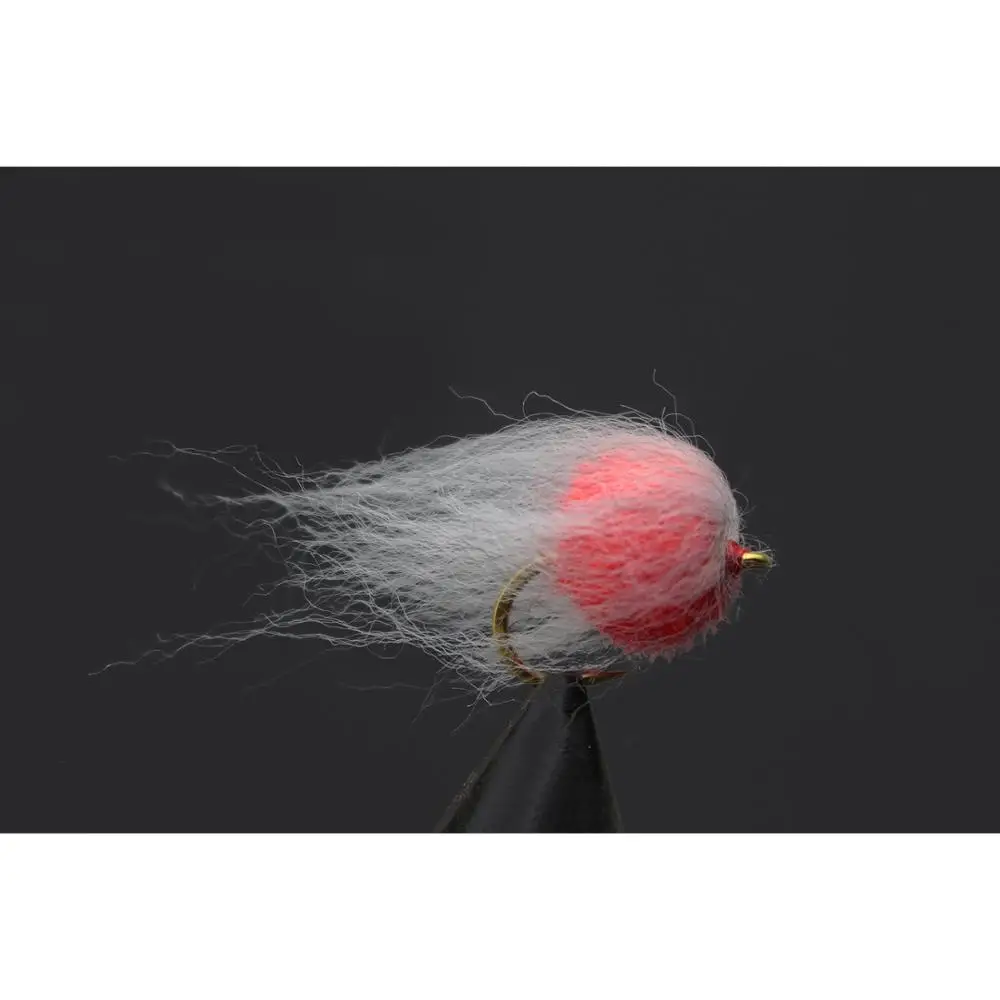 Tigofly 30 шт./партия 3 цвета Nuke Egg Fly Glo ошибка рыболовные крючки мухи приманки РАЗМЕР 8
