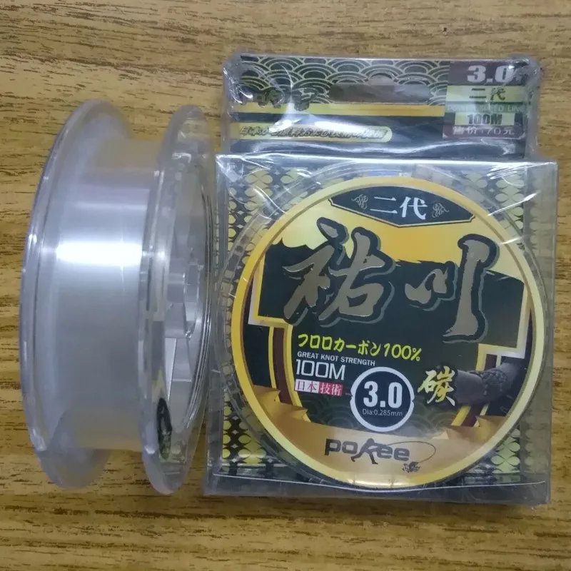 

Genuine Product Pacific Carbon Line you chuan Second Generation 100 M Transparent Carbon Rocky Fishing Line Leader Line Fishing