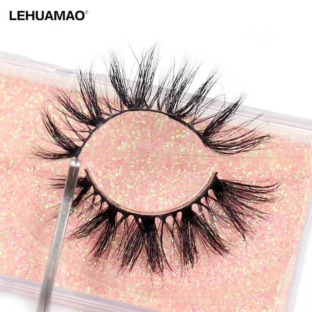 

LEHUAMAO everyday lash 3D Mink Lashes Thick HandMade Full Strip Lashes Cruelty Free Mink Lashes False Eyelashes Makeup