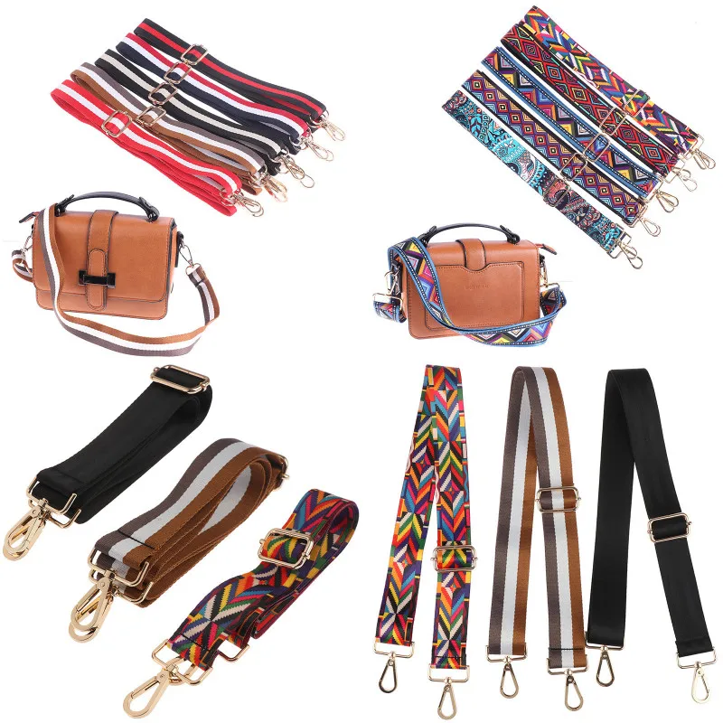 Women Shoulder Bag Strap For Crossbody Bag Accessories Nylon O Bag Handle Hanger Adjustable Handbag Straps For Shoulder Bag Belt