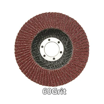 

1pc 40/60/80/120 Grit Angle Grinder Sanding Disc Grinding Flap Chamfering Wheels
