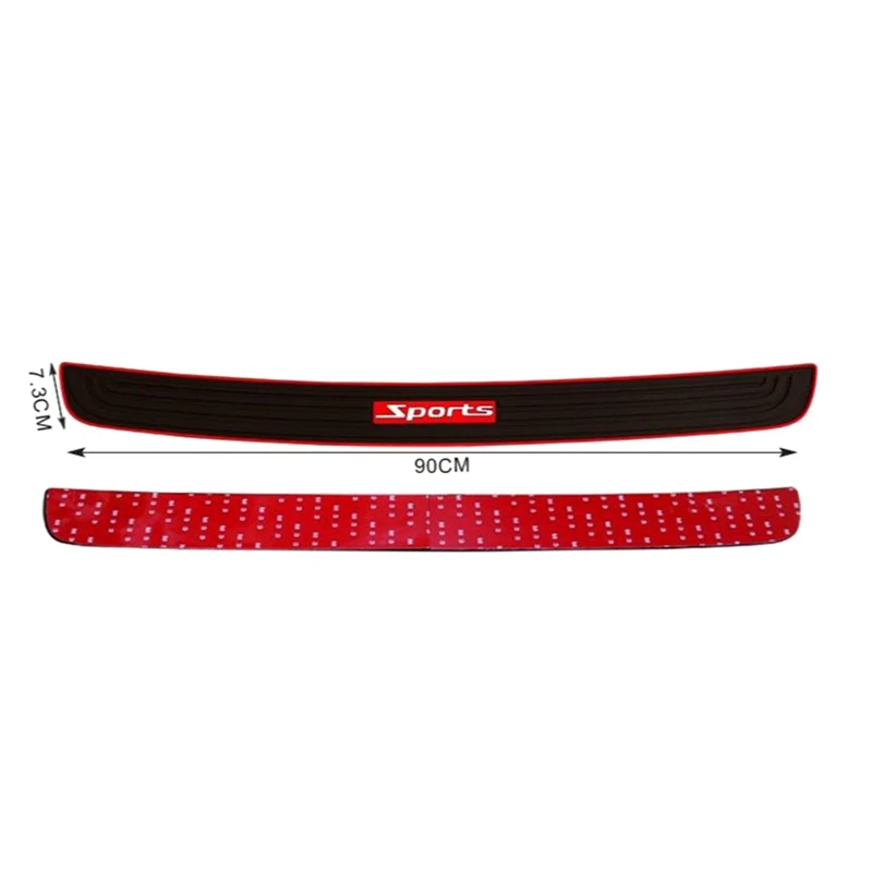 Автомобильная Накладка для багажника, бампера, защитная накладка для внедорожника, резиновая накладка на подоконник, защитная резиновая накладка для бампера, аксессуары для стайлинга автомобиля
