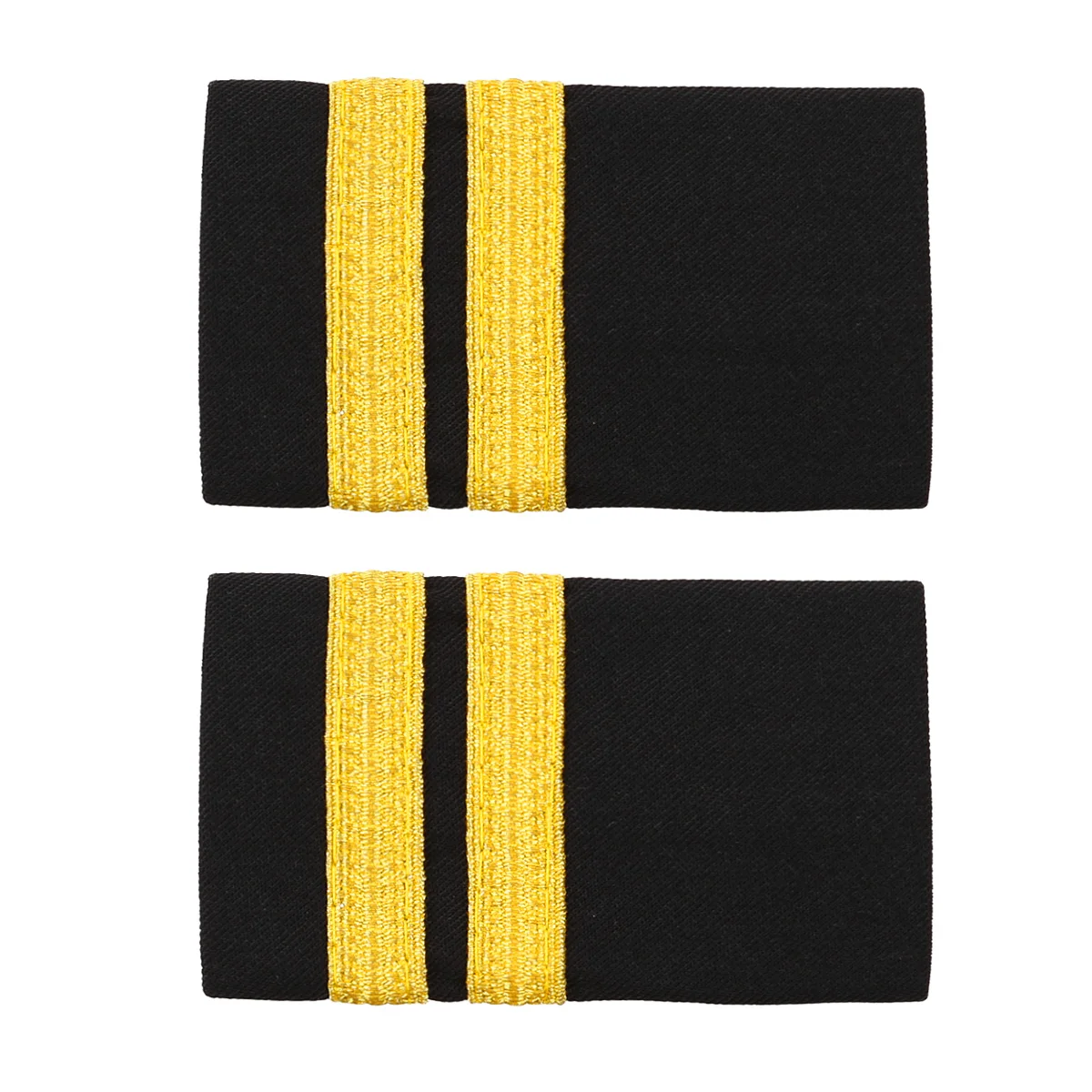 ninja costume women 1 Pair Epaulets Traditional Professional Pilot Uniform Epaulets with Gold Stripes DIY Craft Clothes Decor Shoulder Badges anime dress