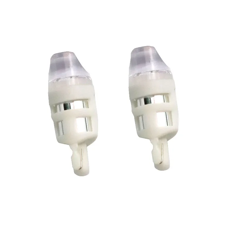 100 шт. T10 3D точечный прожектор прозрачные линзы 29*11*9 мм 20MA 3 smd 2835 W5W 168 194 лампа для чтения автомобиля лампа авто 12 в белый Янтарный красный