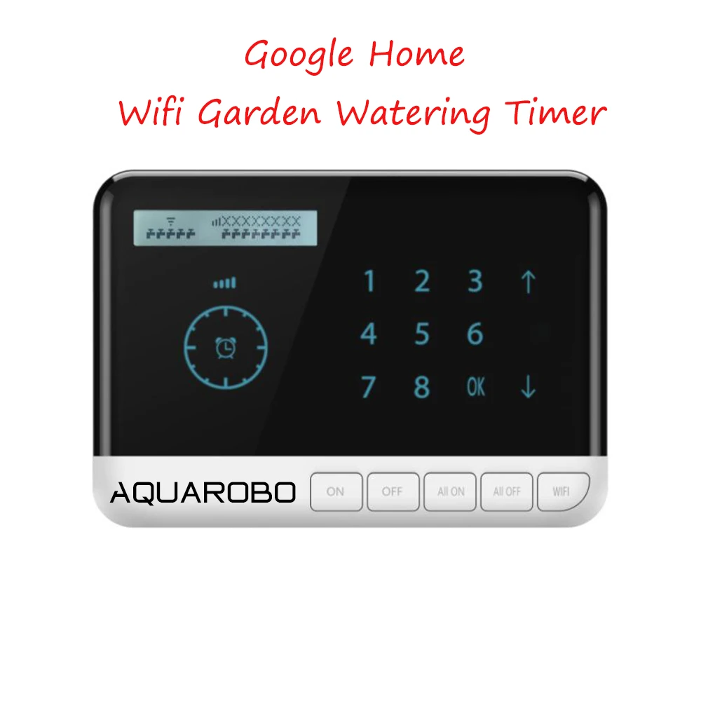 

Garden Tuya Water Valve Controller 8 Zones Watering Timer Alexa Smart Self-Watering Garden Watering System EU Garden Irrigation