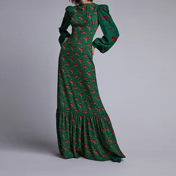 

Women Bohemian Dress 2019 Fashion Autumn Sundress Ladies Casual Daily Vestidos Long Maxi Dresses Beach Party Robe Femme#J30