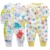1/2Pcs Baby Girl Пижамы С Длинными Рукавами Новорожденный Мальчик Комбинезон 0-24 Месяцев Младенческое Одеяло Шпалы Хлопок Малыш Onsies Детская Одежда
