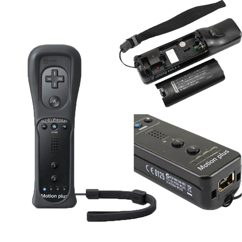 2 In 1 Built In Motion Plus Gamepad For Nintendo Wii Controller Wireless Remote Controle Joystick Games Accessories Gamepads Aliexpress