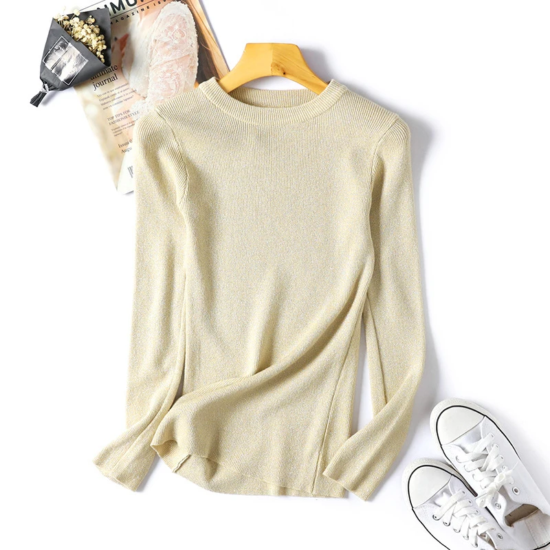 

2019 Women Sweaters And Pullovers Autumn Winter Long Sleeve Pull Femme Solid Pullover Female Casual Knitted Sweater