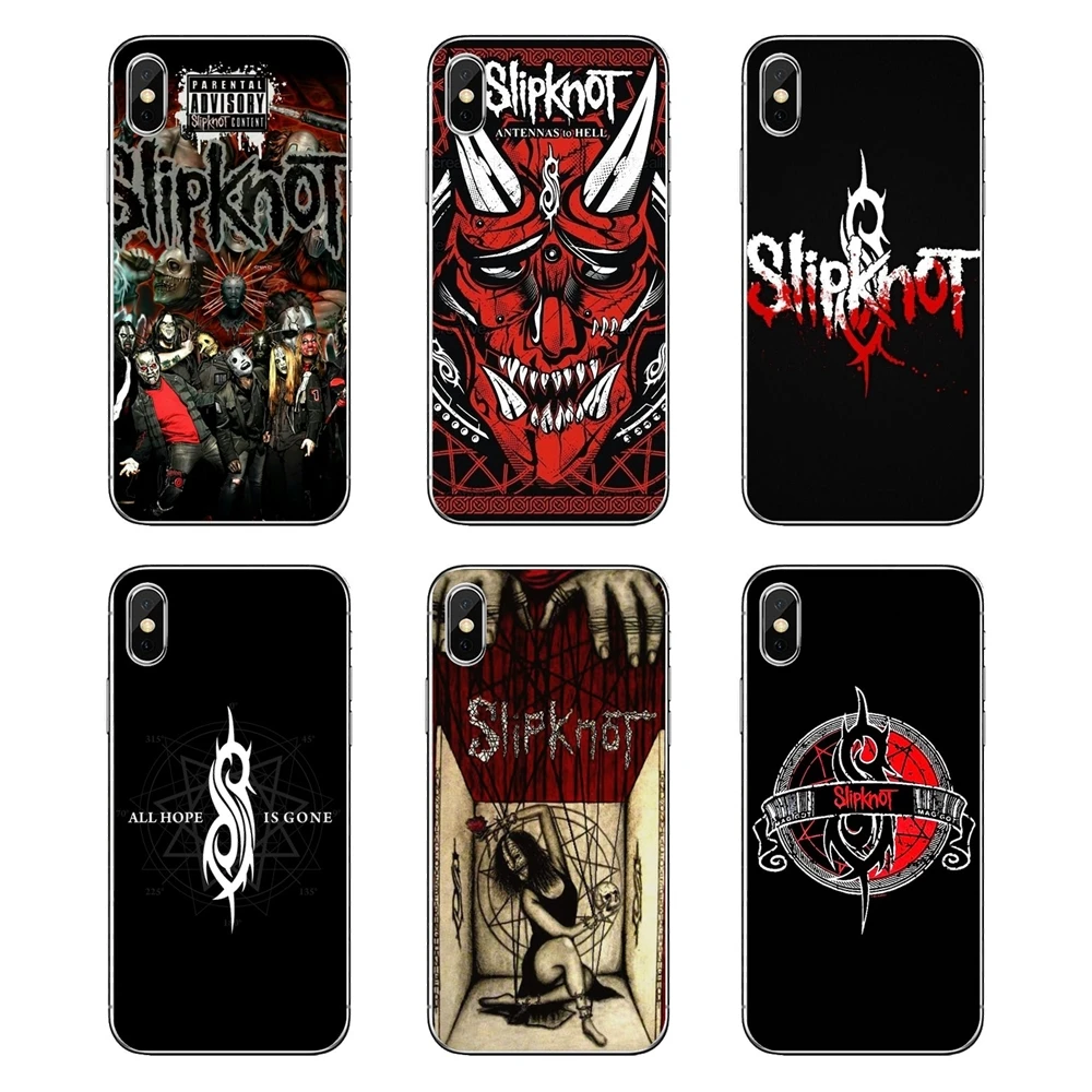 Heavy metal band Slipknot For Xiaomi Redmi 4X S2 3S Note 3 4 5 6 6A Por Pocophone F1 Mi Transparent Soft Shell Covers |