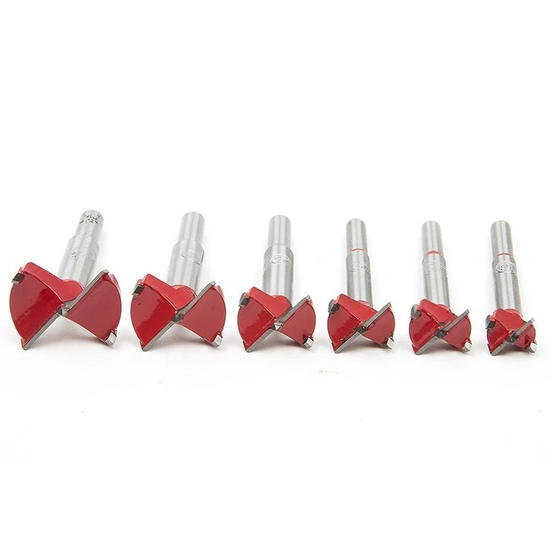 10Pcs Professional Forstner Drill Bit Set Woodworking Hole Saw Wood Cutter, Alloy Steel Wood Drilling Woodworking Hole Boring Bi